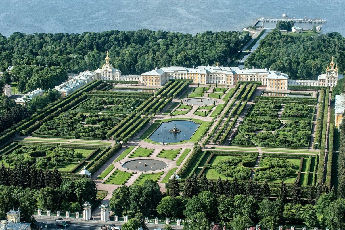 Верхний сад Петергоф