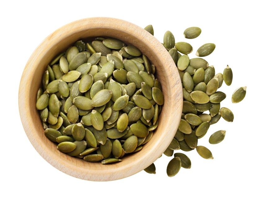 Очищенные тыквенные семечки