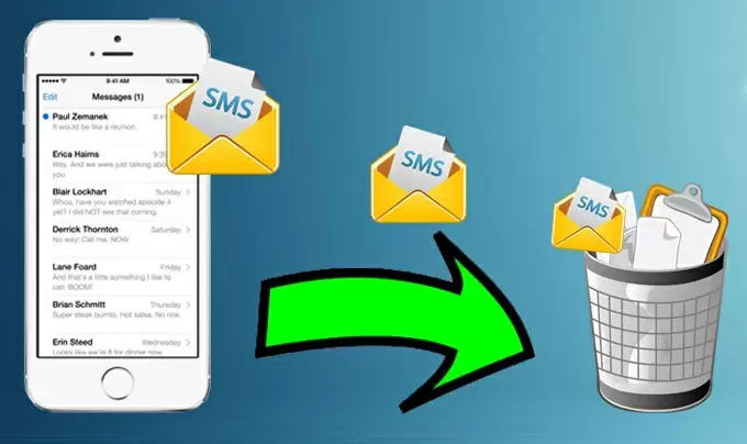 Какие SMS-сообщения нужно удалять сразу после прочтения