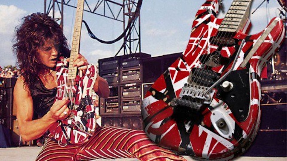 Эдди Ван Хален и его гитара "Frankenstrat" 