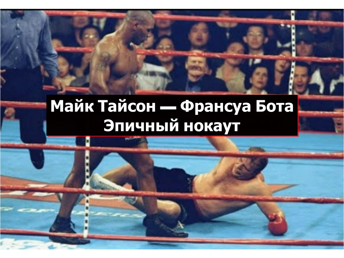 Майк Тайсон — Франсуа Бота  Эпичный нокаут