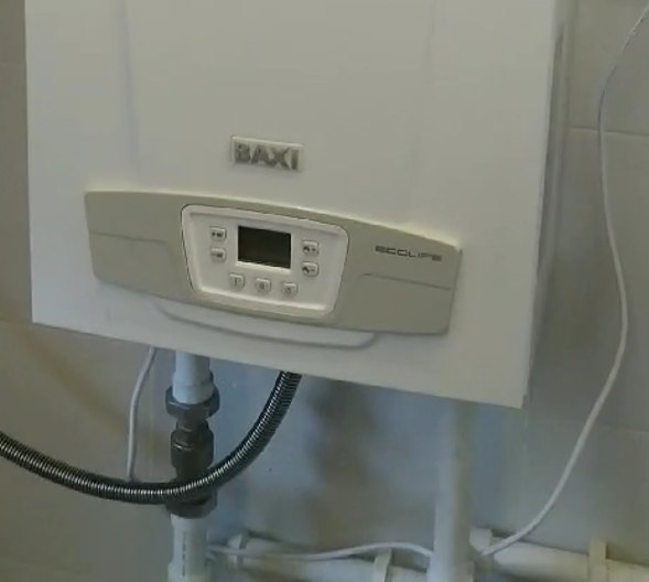 "Адаптированный" к российским условиям котел Baxi Eco Life у одного из моих клиентов