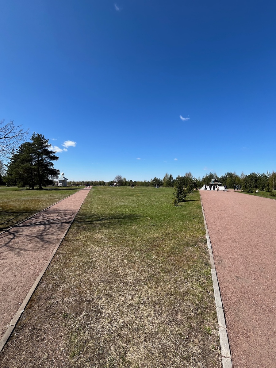 Часть мемориального комплекса "Невский пятачок". Фото автора.