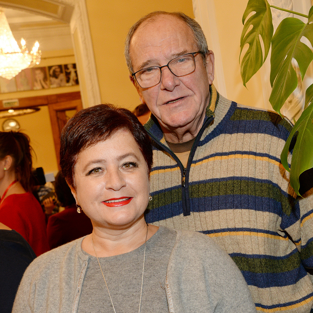 Ирина Млодик и Эммануил Виторган. Фото: Global Look Press