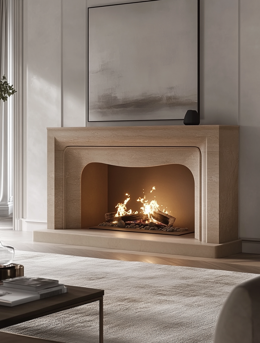    Каминная облицовка Gavotte от La Romaine: как выбрать идеальное оформление для вашего дома и обеспечить уют на долгие годы Kamin