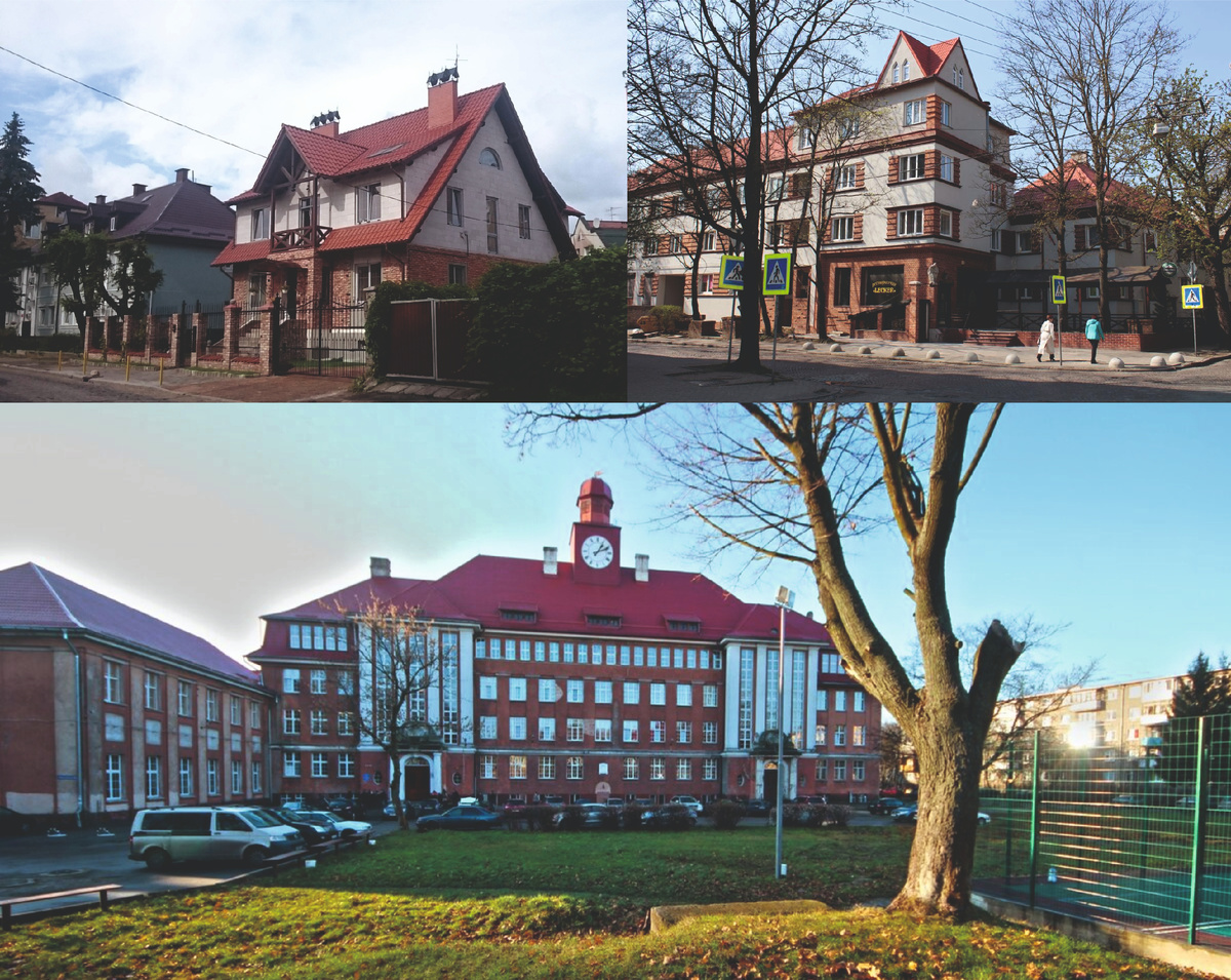 Типичная застройка в округе.