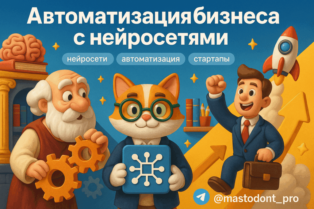    Искусственный интеллект в бизнесе: Как нейросети превратят вашу компанию в «гурманов» продаж и сделают вас философом бизнеса с котиком на коленях! Andrey M.