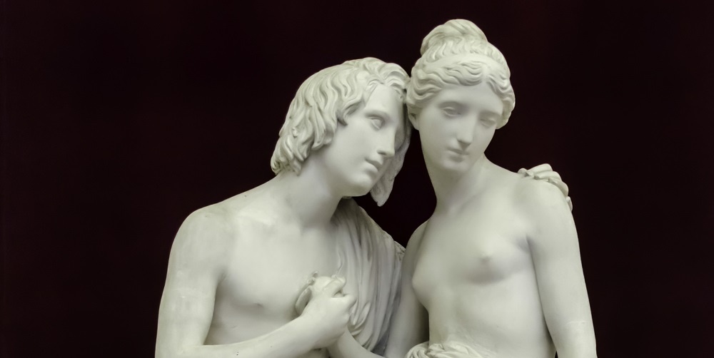 Так древние греки представляли себе прекасных юношей и девушек. Картинка взята из интернета.