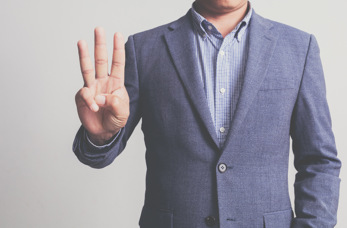 Правило трех поможет вам в организации времени  <a href="https://www.vecteezy.com/free-photos/three-fingers">Фотографии Three Fingers от Vecteezy</a>