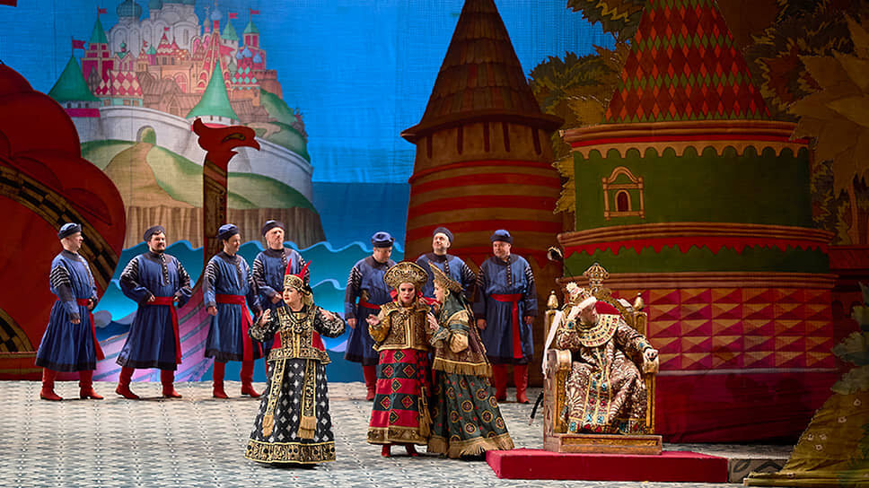 Опера Николая Римского-Корсакова «Сказка о царе Салтане».📷Фото: Маринский театр