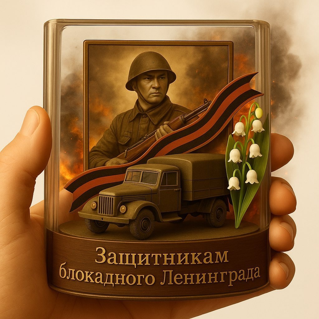 НейроНяшка WBelle Создать композицию к Дню победы с нейросетью капсула гашапона