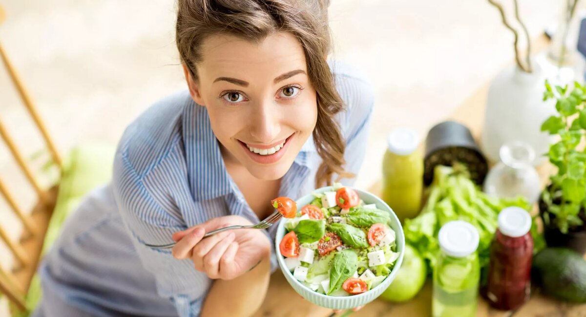овощной салат - это хорошо и вкусно, но не надо забывать про все остальное