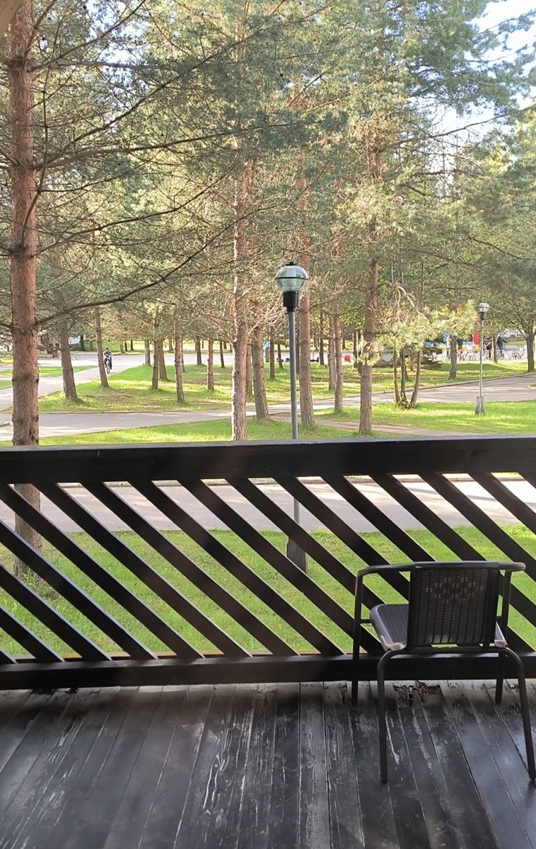 Вид с балкона