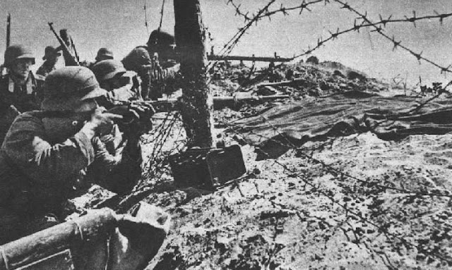 Немцы на территории Брестской крепости