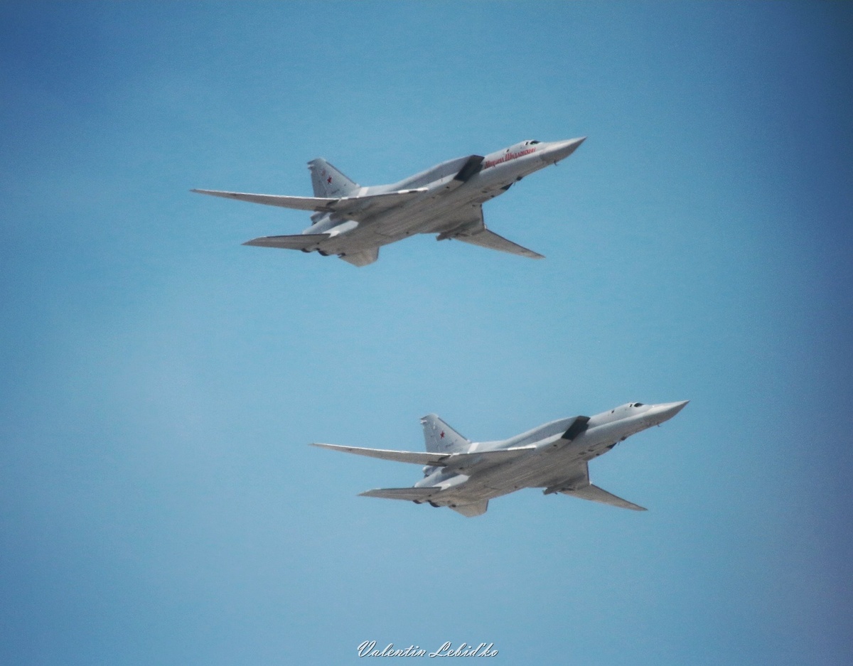 Дальний сверхзвуковой ракетоносец-бомбардировщик Ту-22М3 "Шило", по кодификации НАТО - Backfire