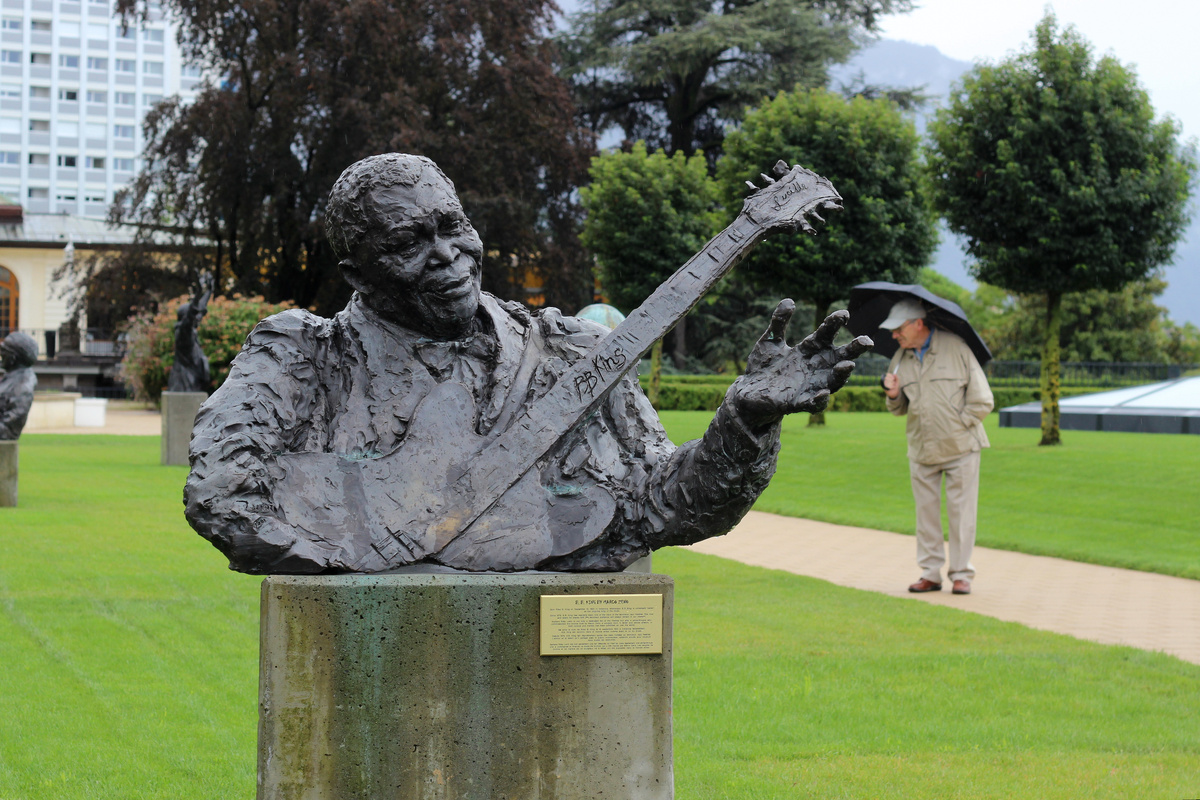 B.B. King (1925-2015). Американский блюзовый гитарист, певец, автор песен. 