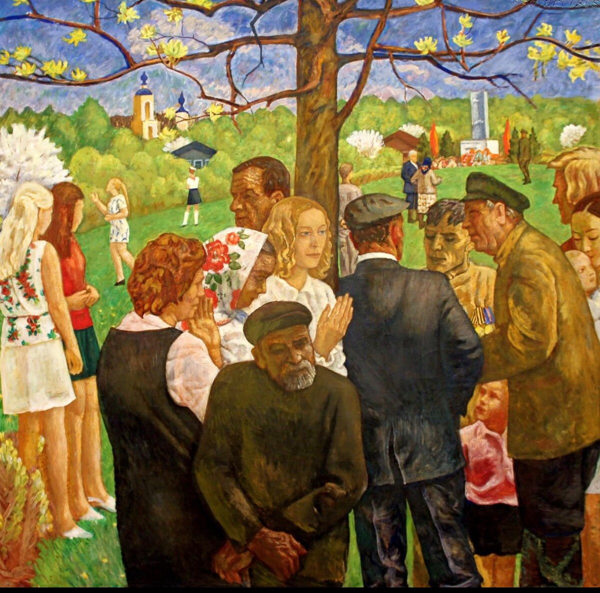 Геннадий Мызников. «9 мая». 1977