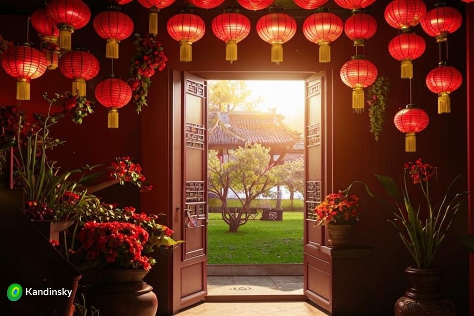 Вот такую красивую дверь создал для нас Кандинский