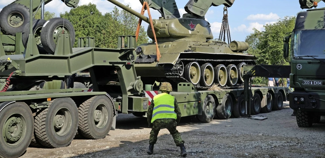 В 2022 году в Эстонии был демонтирован советский мемориал, посвящённый Второй мировой войне © Picture Alliance