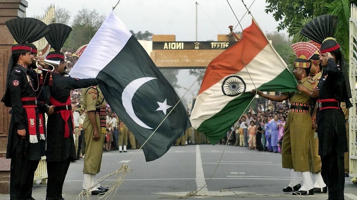 Флаги Индии и Пакистана