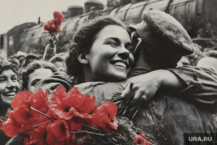 Известные челябинцы советуют посмотреть фильмы «Живые и мертвые», «Судьба человека», «Баллада о солдате» и другие
Фото: Создано в Midjourney © URA.RU