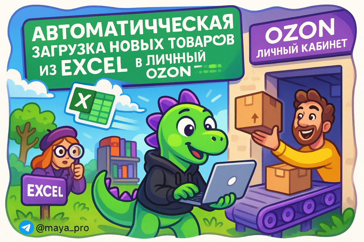    Как автоматизировать загрузку товаров на Ozon за считанные минуты: все секреты успеха с Make.com и Excel! Артур Хорошев