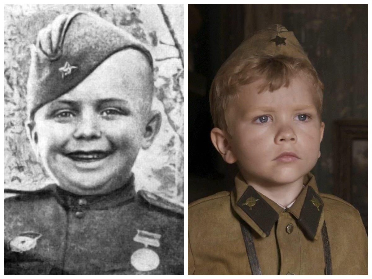 Настоящий мальчик и главный герой фильма.
