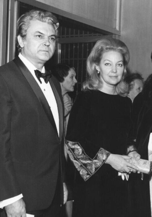 Сергей Бондарчук и Ирина Скобцева. / Фото: pinterest.com