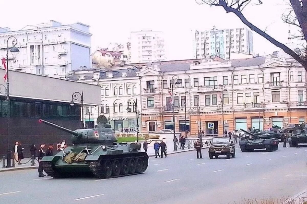    Парад Победы стартует во Владивостоке