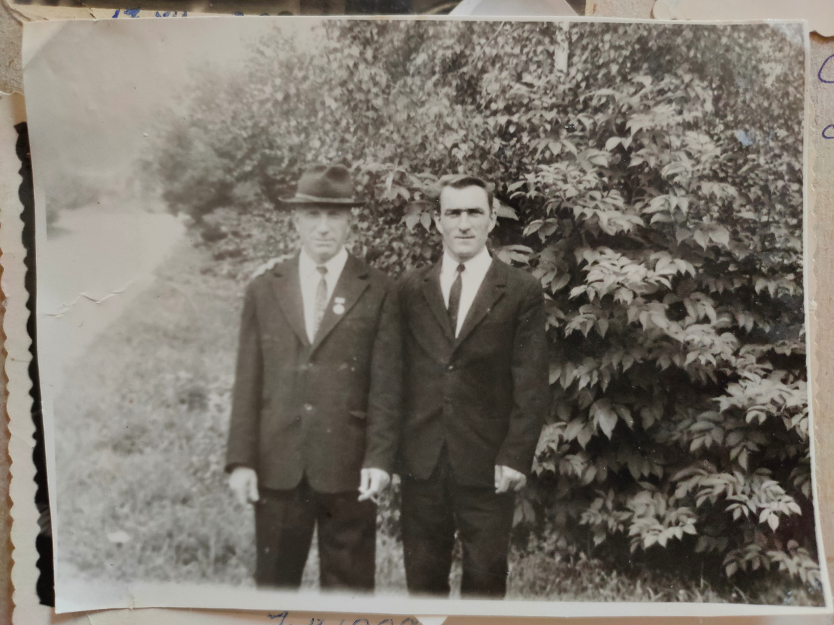 Прадед Гена и дед Рудольф