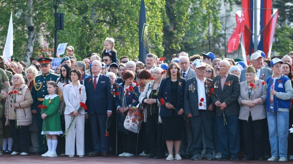    День Победы в Барнауле. Источник: "Толк"