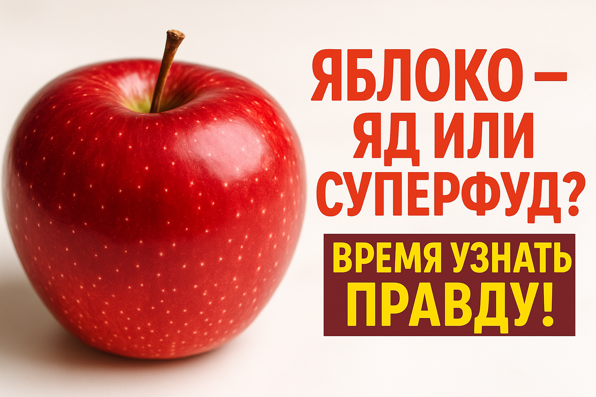 Яблоки: 10 мифов, в которые ты верил.