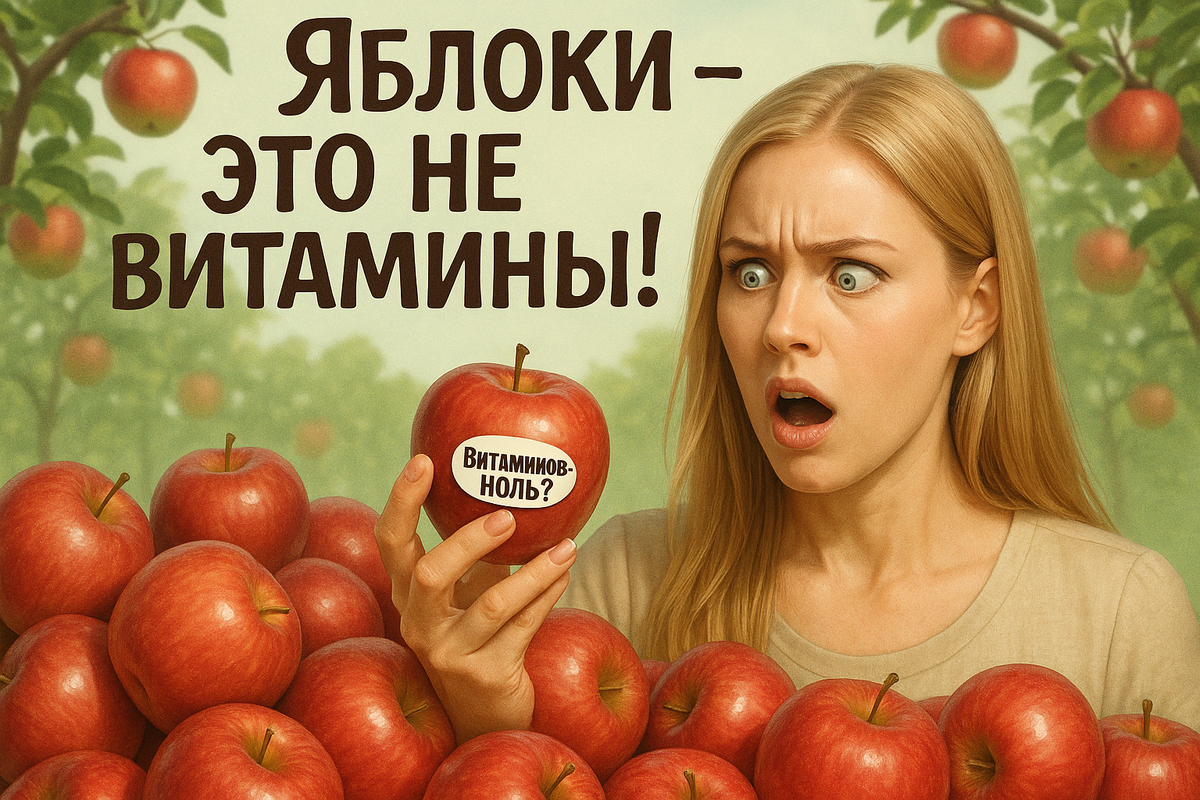 Яблоки и витамины: что мы упускаем?