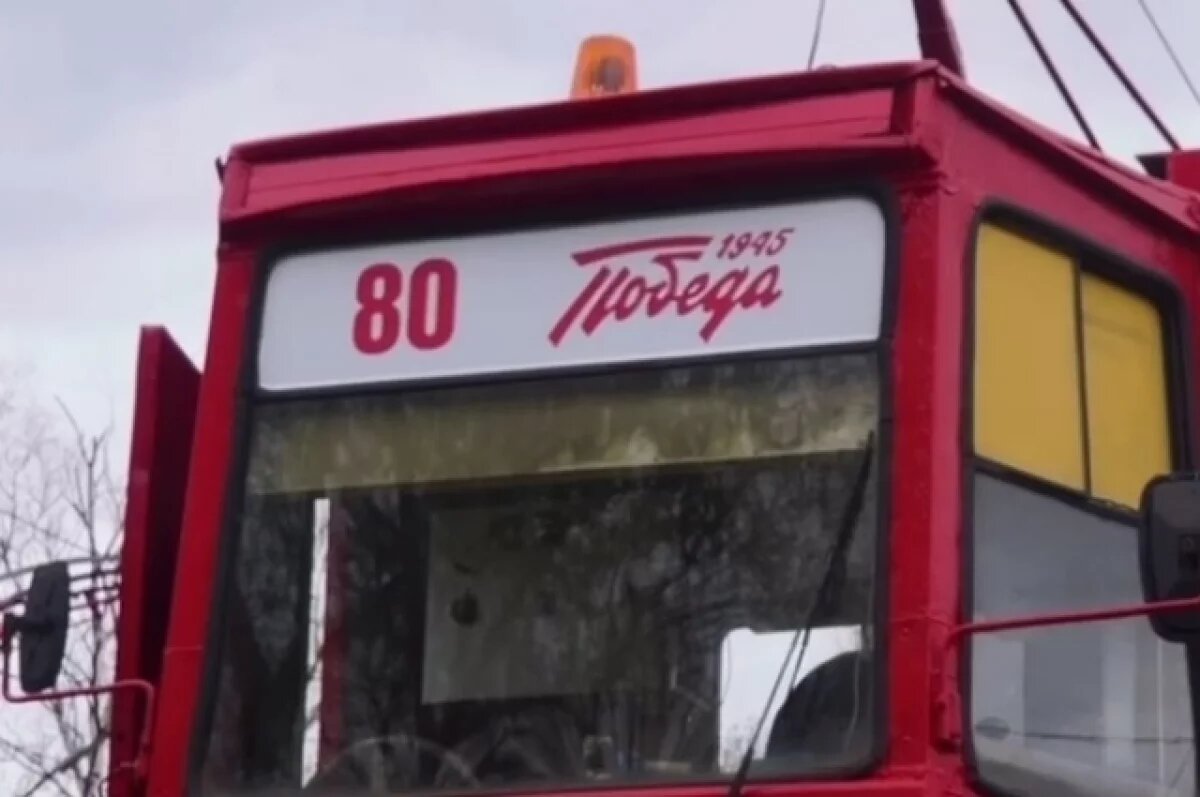    В День Победы томичи увидят украшенный трамвай