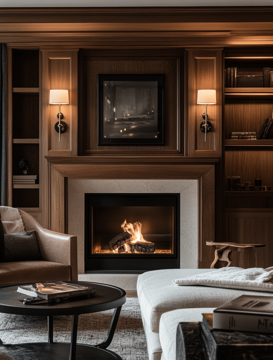    Каминная облицовка Quiberon от La Romaine: идеальное решение для тепла, уюта и стиля вашего дома Kamin