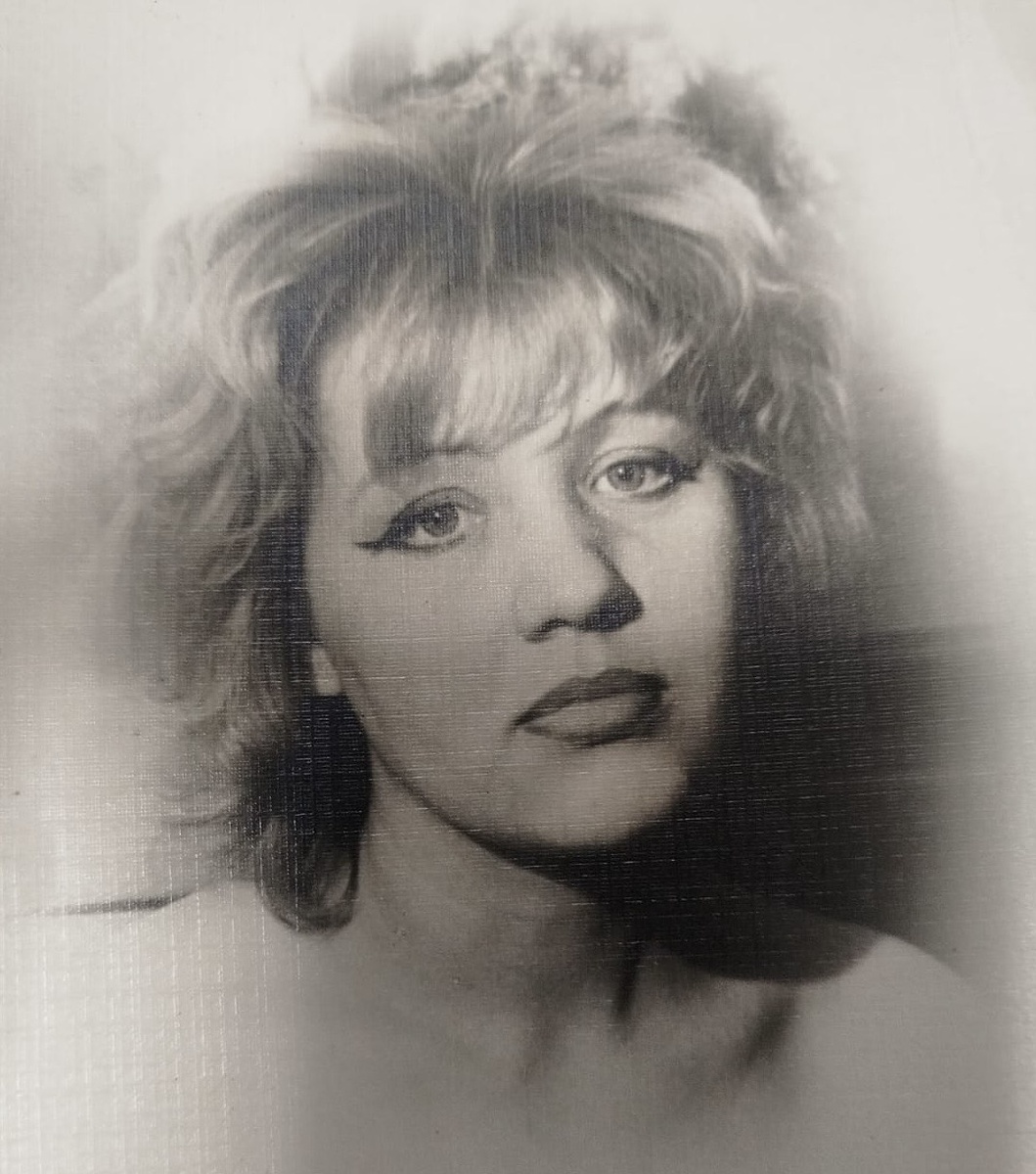 Моя тетя Алла в возрасте приблизительно 30 лет