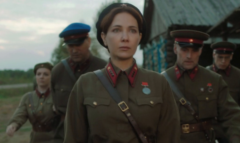 Кадр из серила «По законам военного времени» 