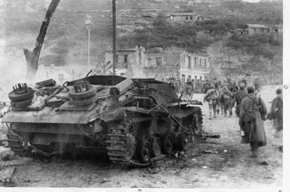    Сирень и руины.