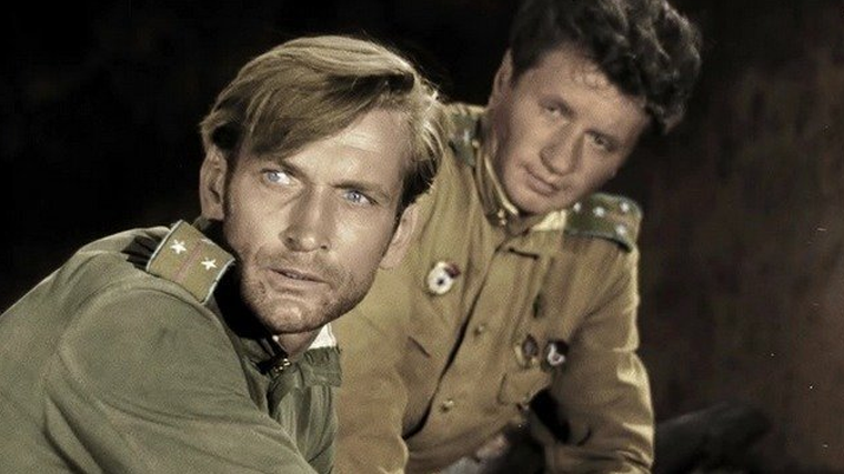    Кадр из к/ф «В бой идут одни „старики“», реж. Леонид Быков, 1973 г.