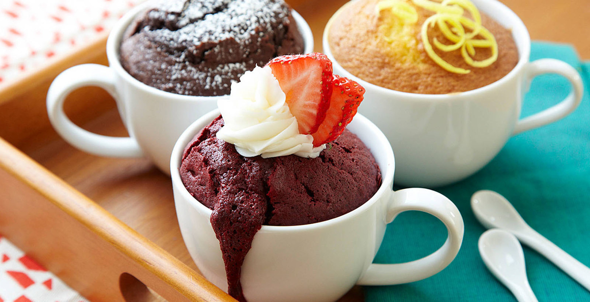 Рецепт кекса в кружке