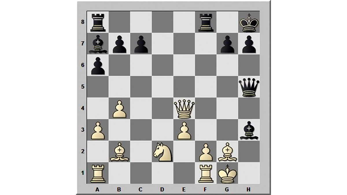 Чёрные начинают и выигрывают