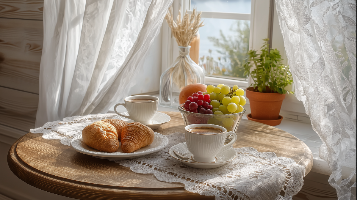 Завтрак может быть не просто вкусным, но еще и очень красивым. Эстетика заряжает настроением на весь день