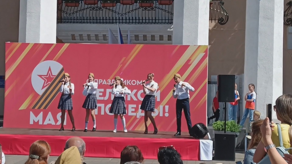 ДК, Совхоз "Россия", 9 мая 2024 года (фото из нашего архива)