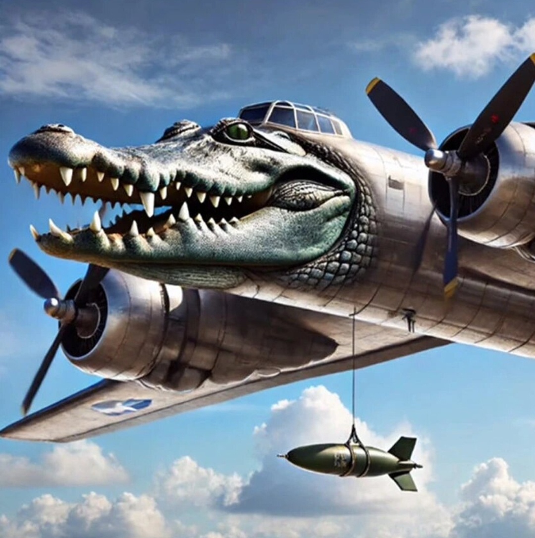 Бомбордиро Крокодило, нейросеть