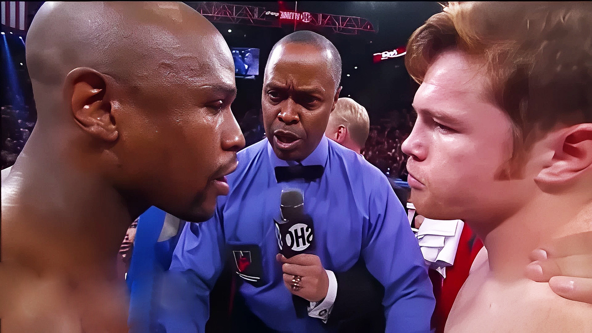 Флойд Мейвезер - Сауль Альварес