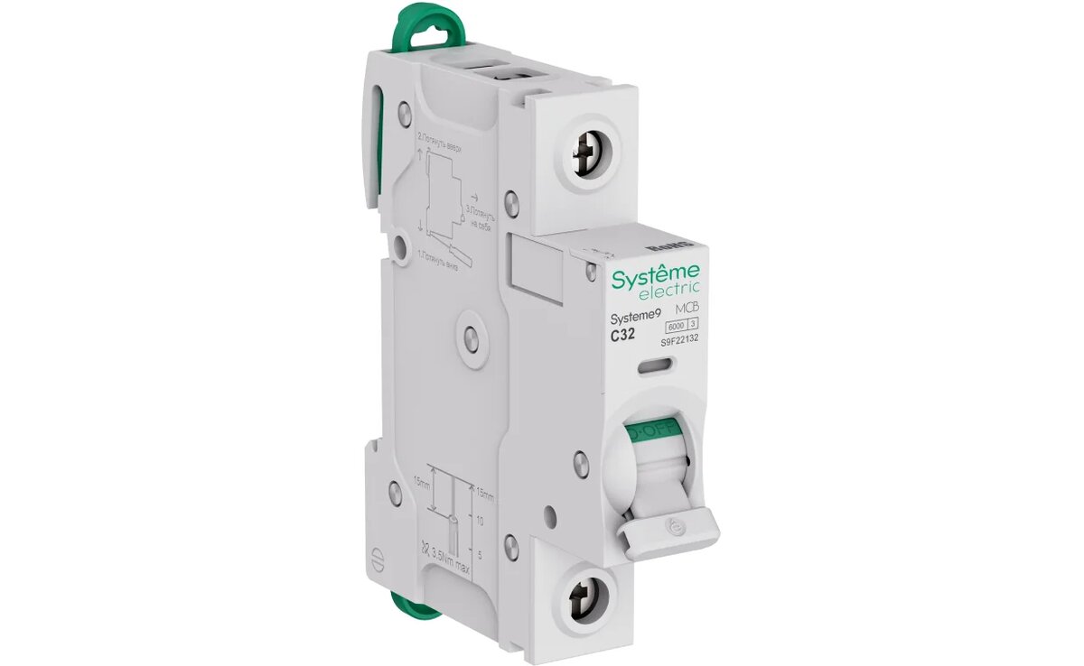 Выключатель Systeme С32 1p