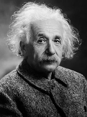 Фотография Альберта Эйнштейна, автор — Орен Джек Тёрнер, 1947 год 