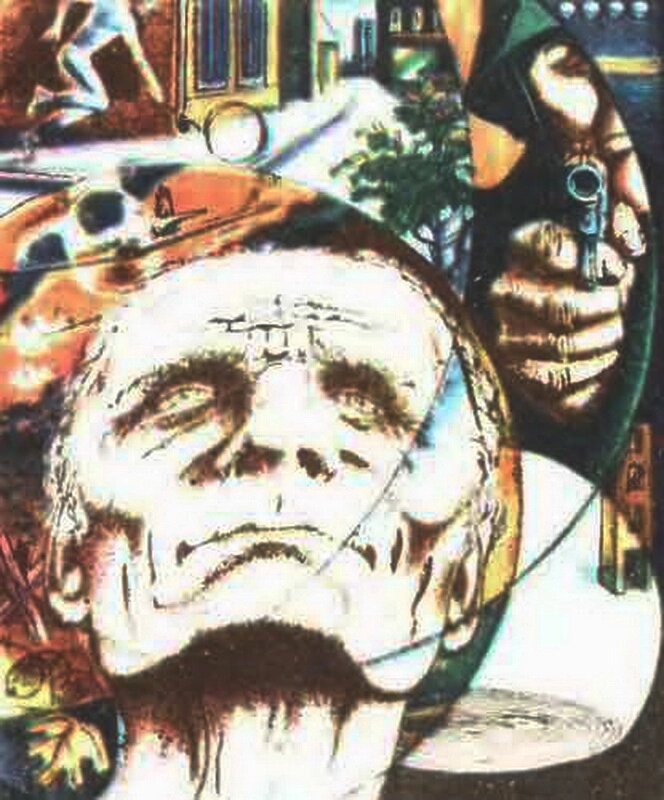 Геннадий Мельников "Ясное утро после долгой ночи". Рисунок Бориса Сопина из журнала "Техника молодёжи" №7, 1981 год.