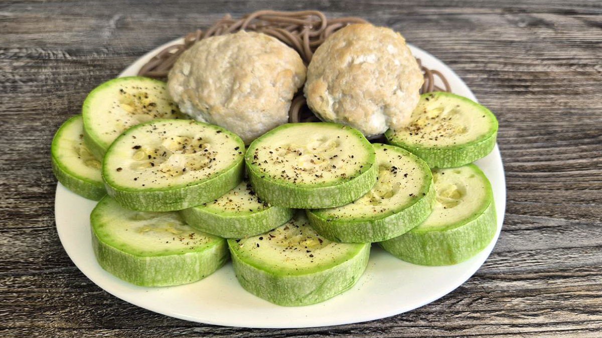 Запечённые кабачки со специями