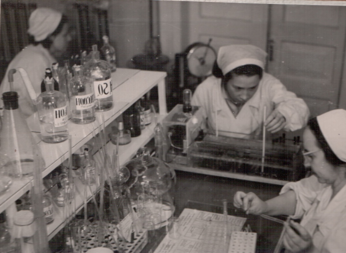    Сотрудники биохимической лаборатории